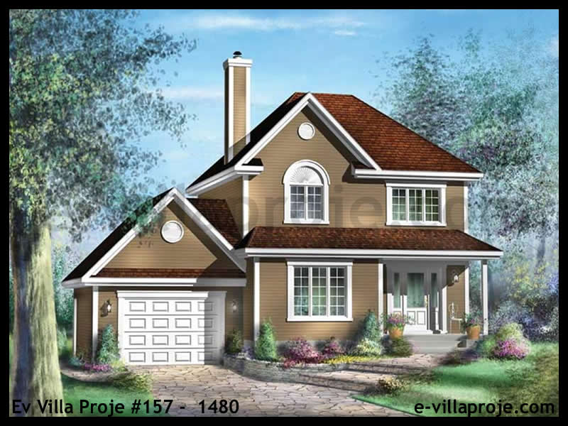 CPV-157-1480 • 128 m² 3+1 Dubleks Çelik Prefabrik Villa