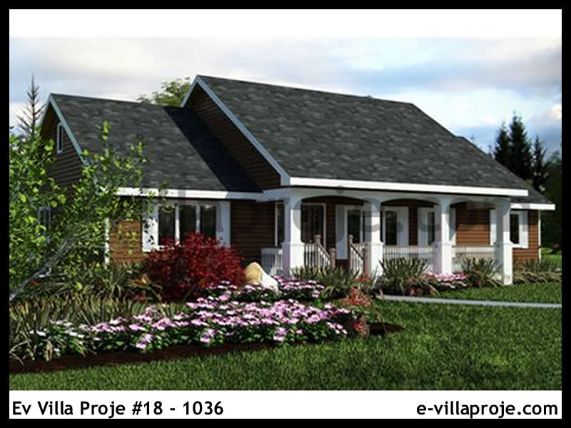 CPV-18-1036 • 128 m² 3+1 Tek Katlı Çelik Prefabrik Villa