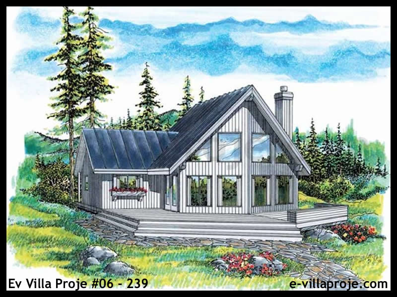 CPV-06-239 • 129 m² 3+1 Dubleks Çelik Prefabrik Villa
