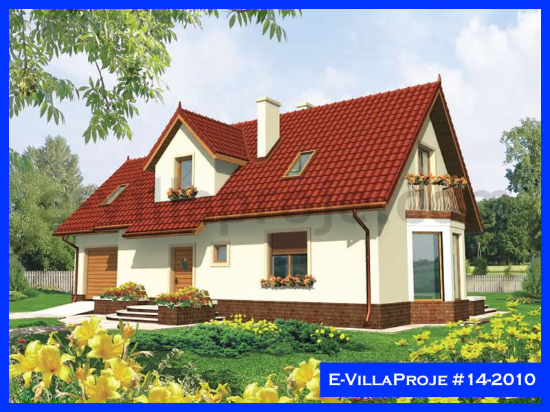 CPV-14-2010 • 129 m² 3+1 Dubleks Çelik Prefabrik Villa