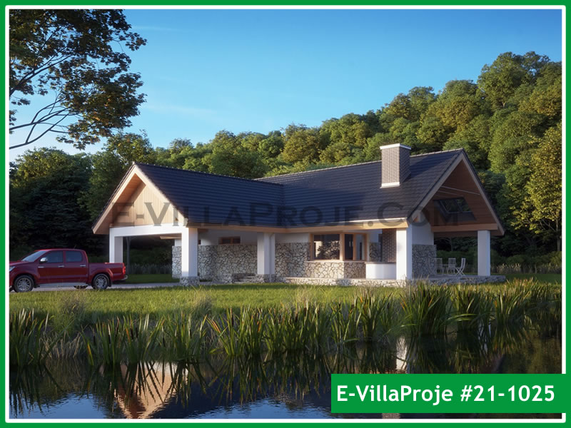 CPV-21-1025 • 129 m² 3+1 Tek Katlı Çelik Prefabrik Villa