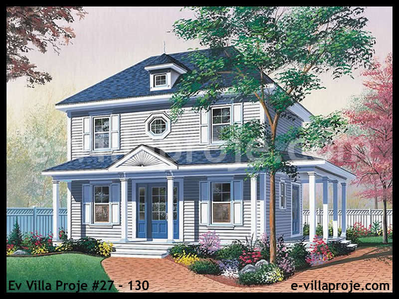 CPV-27-130 • 130 m² 3+1 Dubleks Çelik Prefabrik Villa