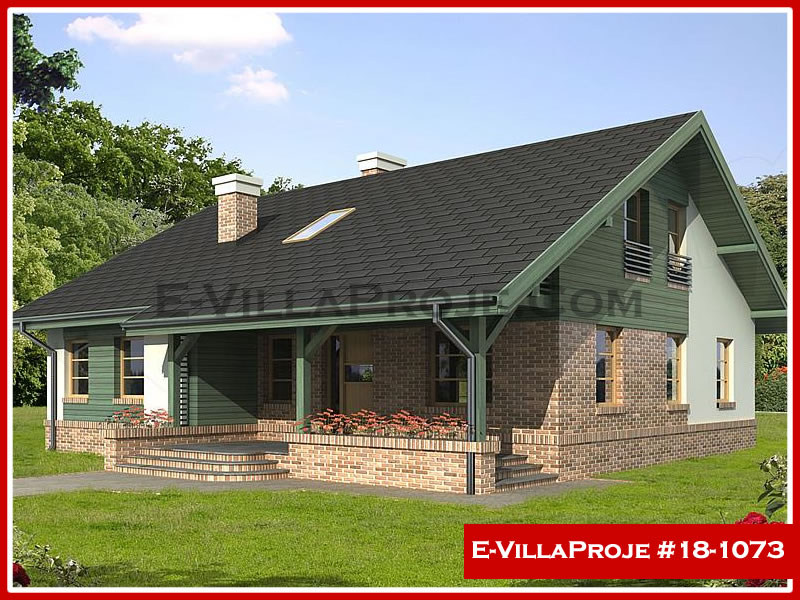 CPV-18-1073 • 130 m² 3+1 Tek Katlı Çelik Prefabrik Villa