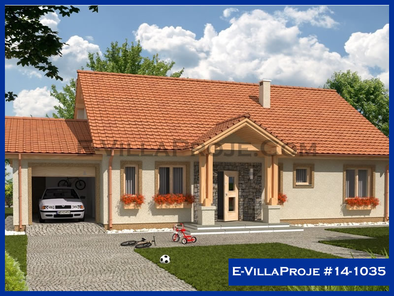 CPV-14-1035 • 130 m² 3+1 Tek Katlı Çelik Prefabrik Villa