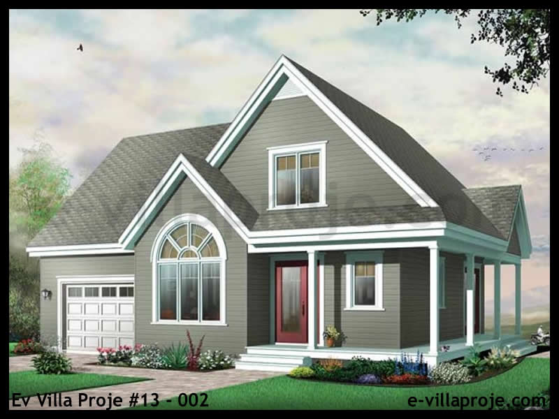 CPV-13-002 • 132 m² 3+1 Dubleks Çelik Prefabrik Villa