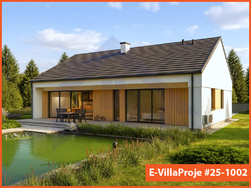 CPV-25-1002 • 132 m² 3+1 Tek Katlı Çelik Prefabrik Villa