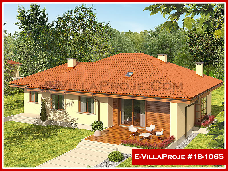 CPV-18-1065 • 133 m² 3+1 Tek Katlı Çelik Prefabrik Villa