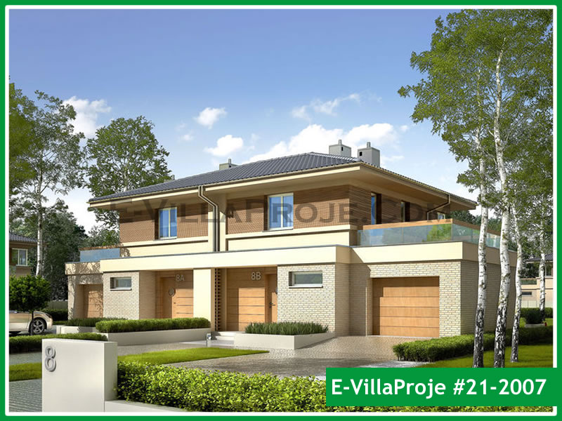CPV-21-2007 • 134 m² 3+1 Dubleks Çelik Prefabrik Villa