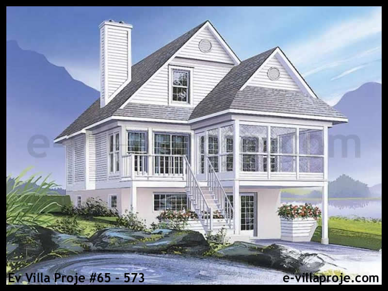 CPV-65-573 • 134 m² 3+1 Dubleks Çelik Prefabrik Villa