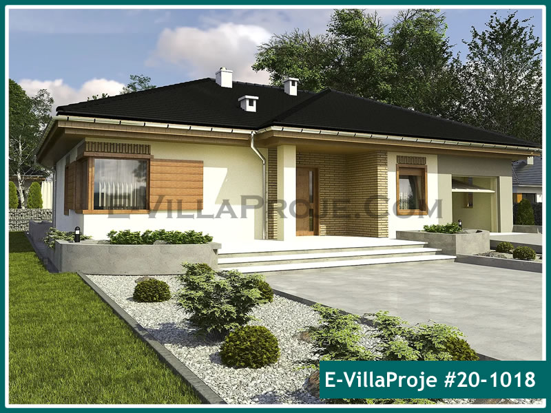 CPV-20-1018 • 134 m² 3+1 Tek Katlı Çelik Prefabrik Villa