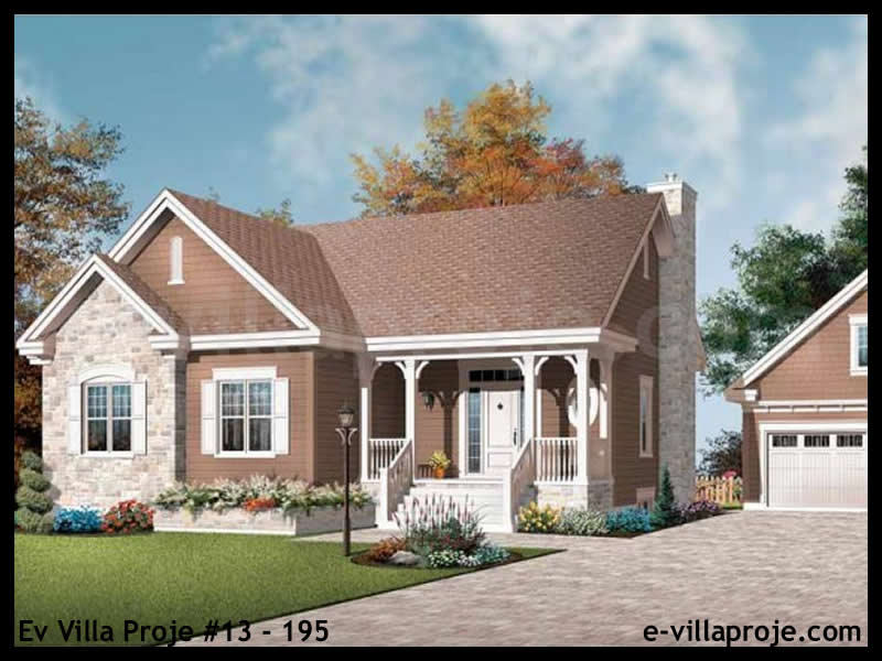 CPV-13-195 • 135 m² 3+1 Tek Katlı Çelik Prefabrik Villa