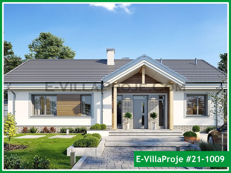 CPV-21-1009 • 135 m² 3+1 Tek Katlı Çelik Prefabrik Villa