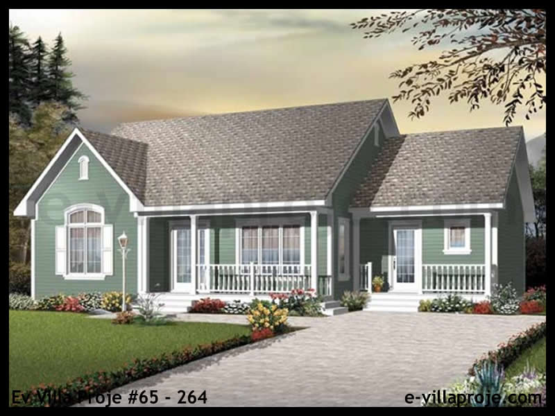 CPV-65-264 • 135 m² 3+1 Tek Katlı Çelik Prefabrik Villa