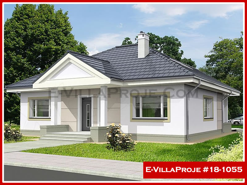CPV-18-1055 • 135 m² 3+1 Tek Katlı Çelik Prefabrik Villa