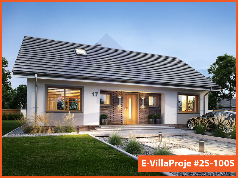 CPV-25-1005 • 135 m² 3+1 Tek Katlı Çelik Prefabrik Villa