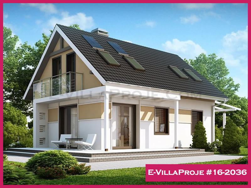 CPV-16-2036 • 136 m² 3+1 Dubleks Çelik Prefabrik Villa