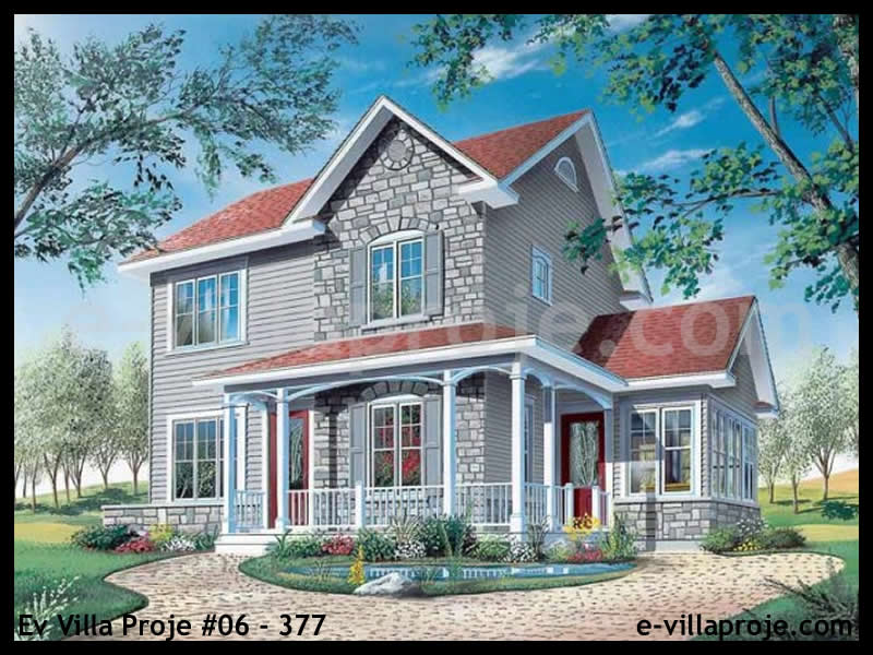 CPV-06-377 • 137 m² 3+1 Dubleks Çelik Prefabrik Villa