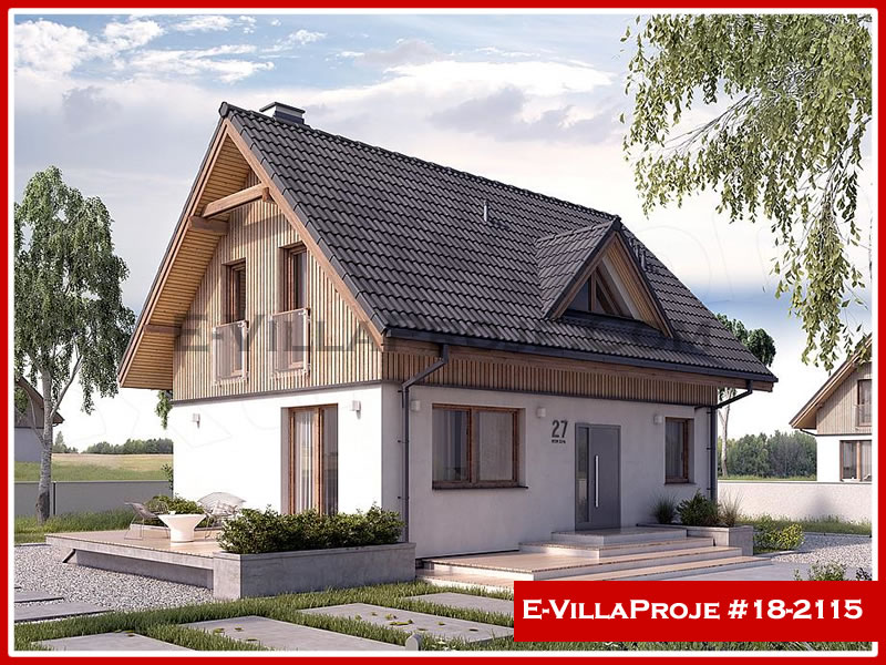 CPV-18-2115 • 137 m² 3+1 Dubleks Çelik Prefabrik Villa