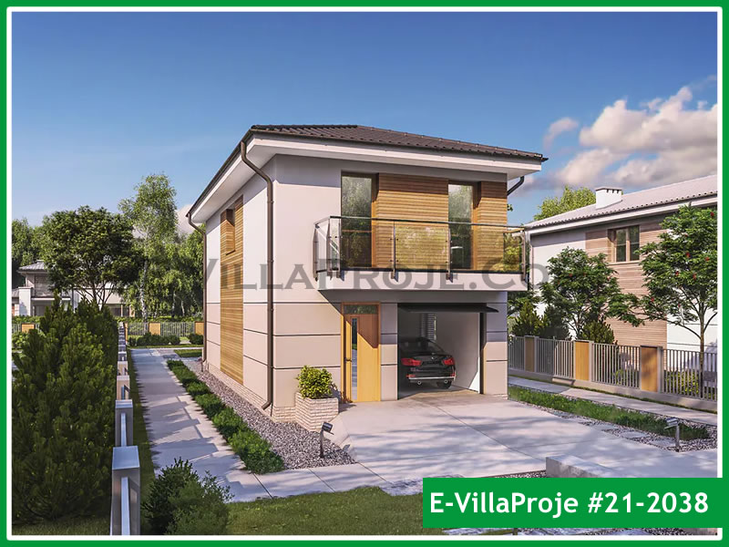 CPV-21-2038 • 137 m² 3+1 Dubleks Çelik Prefabrik Villa