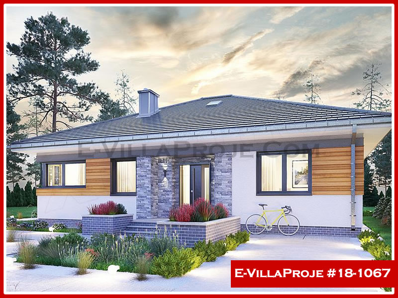 CPV-18-1067 • 137 m² 3+1 Tek Katlı Çelik Prefabrik Villa