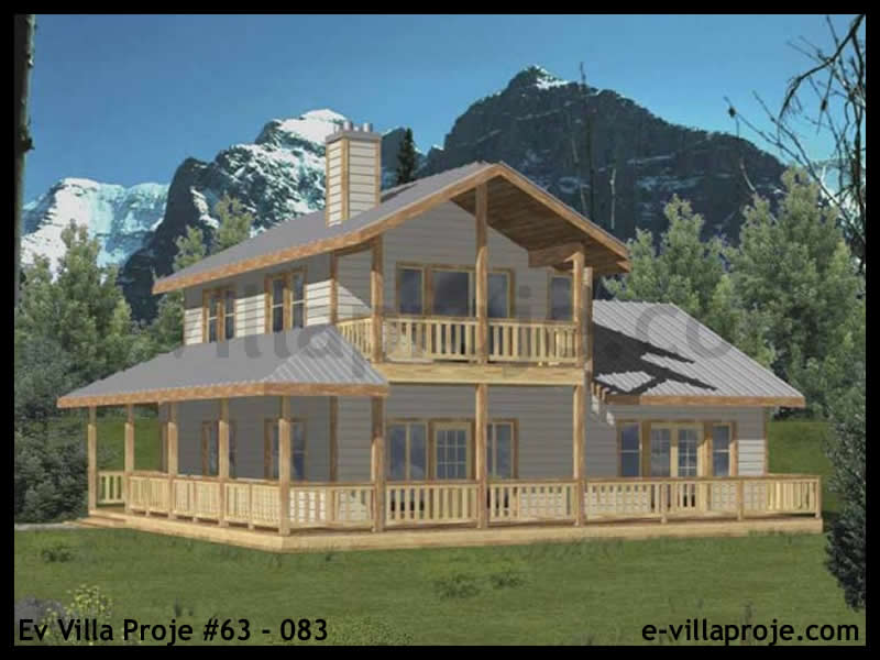 CPV-63-083 • 138 m² 3+1 Dubleks Çelik Prefabrik Villa