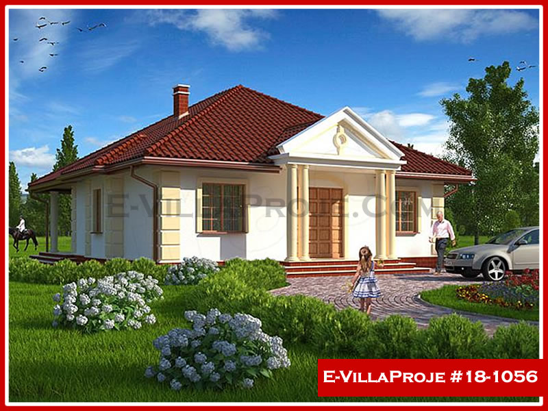 CPV-18-1056 • 138 m² 3+1 Tek Katlı Çelik Prefabrik Villa