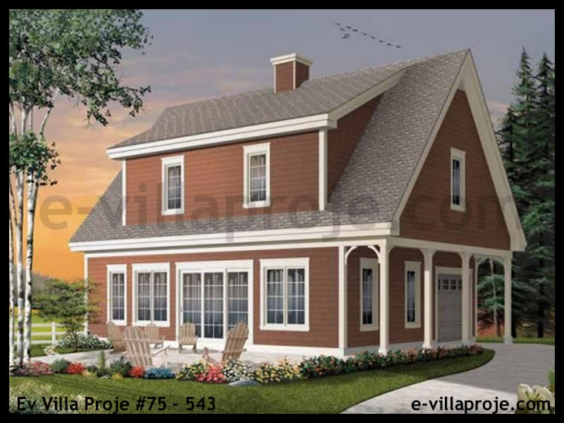 CPV-75-543 • 139 m² 3+1 Dubleks Çelik Prefabrik Villa