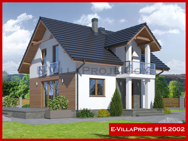 CPV-15-2002 • 139 m² 3+1 Dubleks Çelik Prefabrik Villa