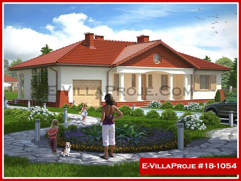 CPV-18-1054 • 139 m² 3+1 Tek Katlı Çelik Prefabrik Villa