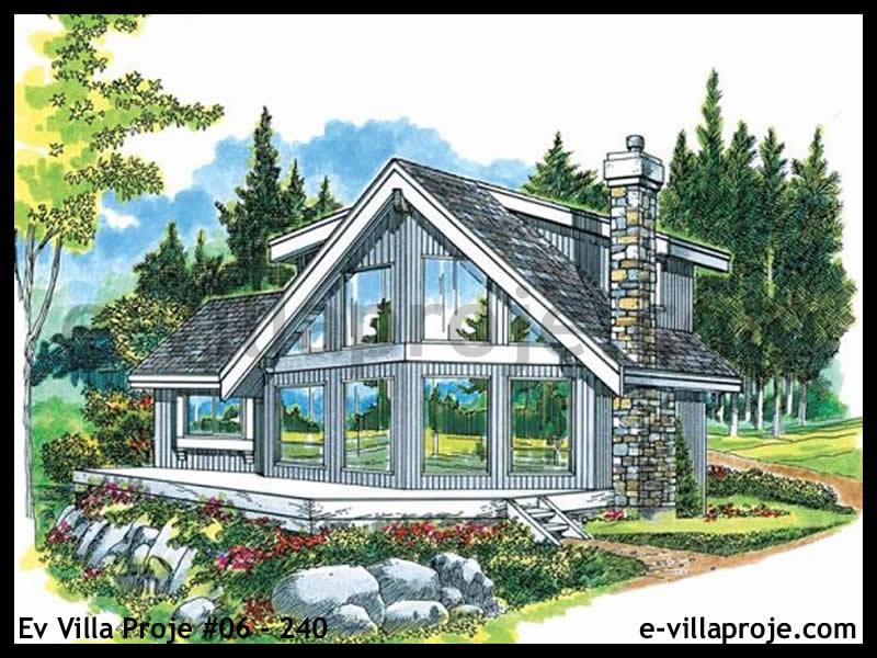 CPV-06-240 • 139 m² 3+1 Tek Katlı Çelik Prefabrik Villa