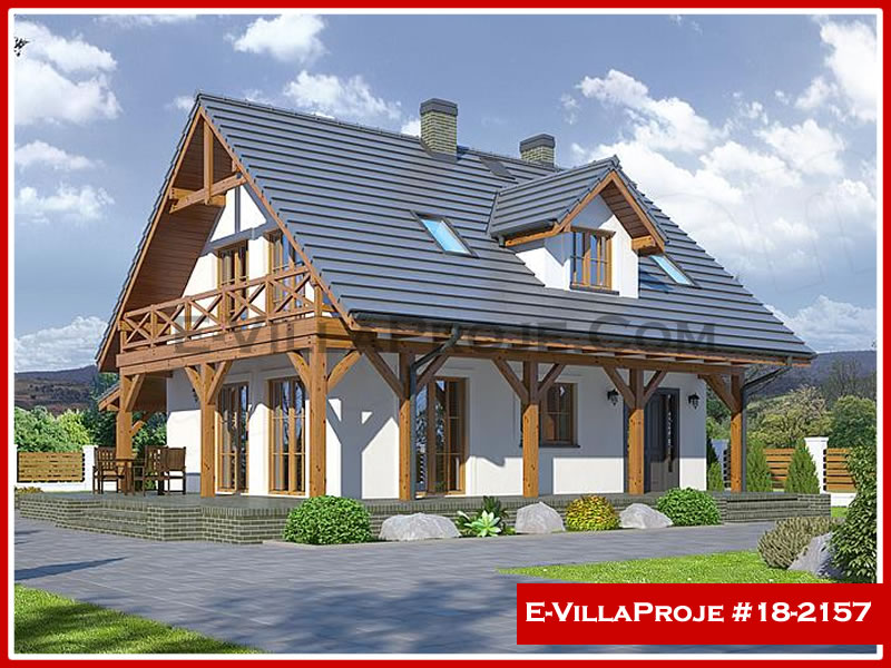 CPV-18-2157 • 140 m² 4+1 Dubleks Çelik Prefabrik Villa