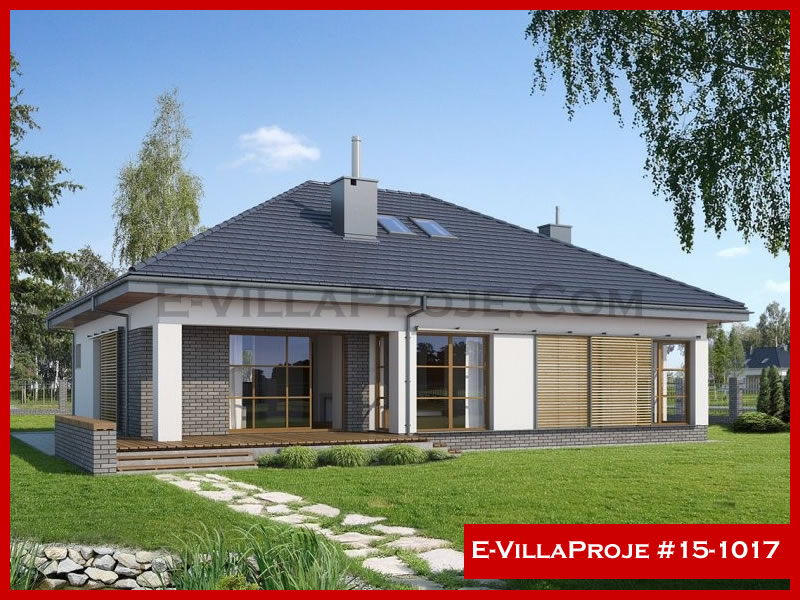 CPV-15-1017 • 140 m² 4+1 Tek Katlı Çelik Prefabrik Villa