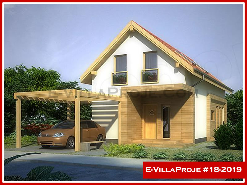 CPV-18-2019 • 141 m² 4+1 Dubleks Çelik Prefabrik Villa