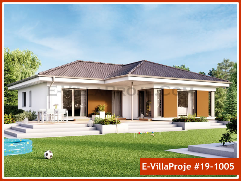 CPV-19-1005 • 141 m² 4+1 Tek Katlı Çelik Prefabrik Villa