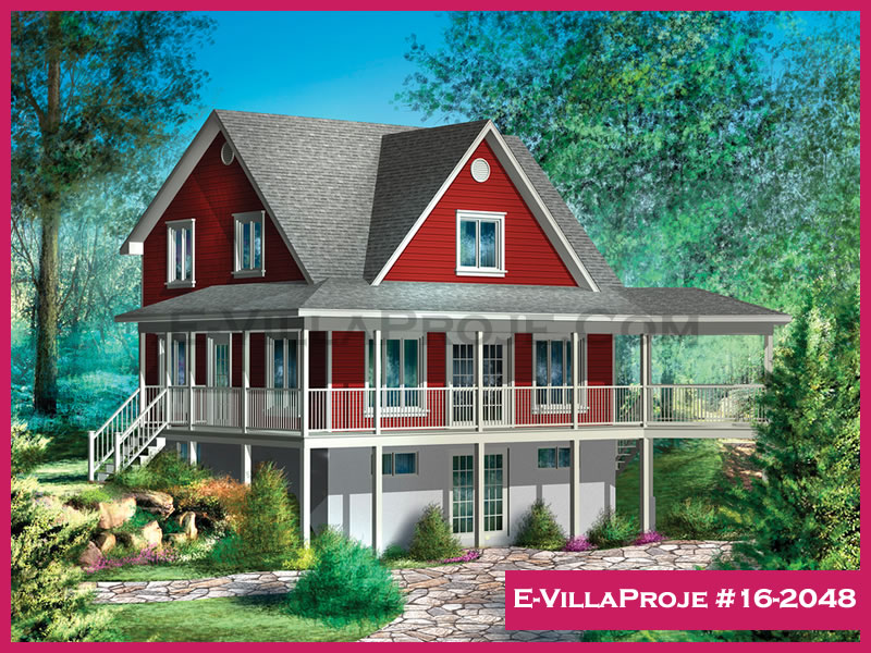 CPV-16-2048 • 142 m² 4+1 Dubleks Çelik Prefabrik Villa