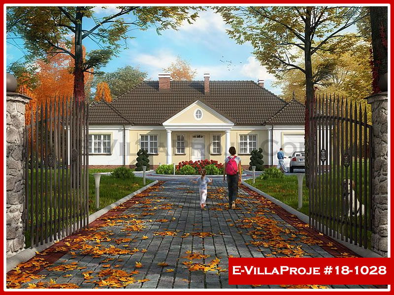 CPV-18-1028 • 142 m² 4+1 Tek Katlı Çelik Prefabrik Villa