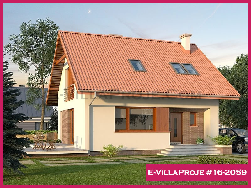 CPV-16-2059 • 143 m² 4+1 Dubleks Çelik Prefabrik Villa