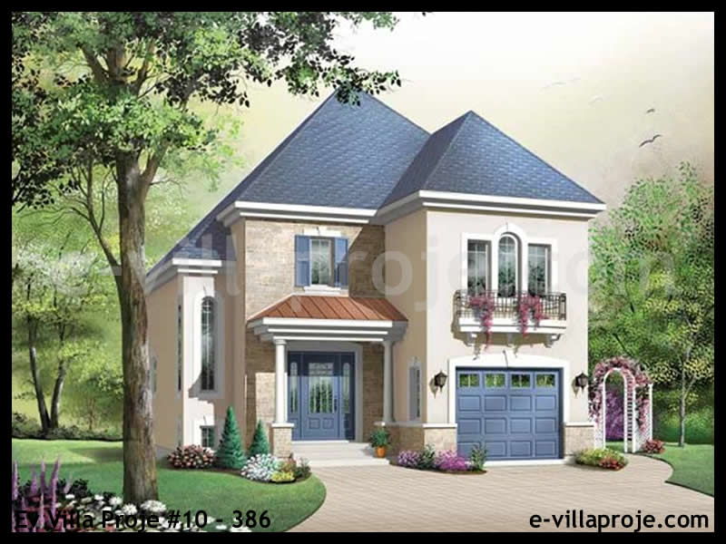 CPV-10-386 • 143 m² 4+1 Dubleks Çelik Prefabrik Villa