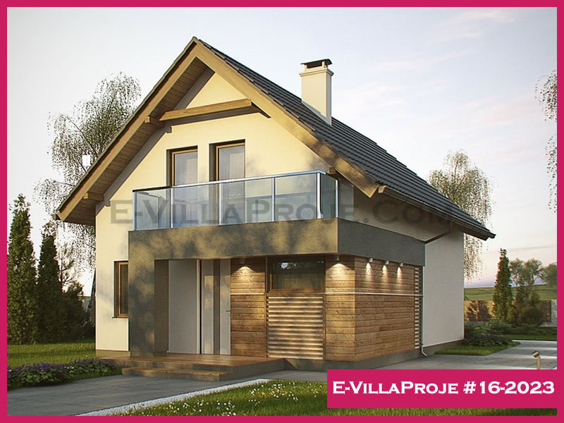 CPV-16-2023 • 143 m² 4+1 Dubleks Çelik Prefabrik Villa