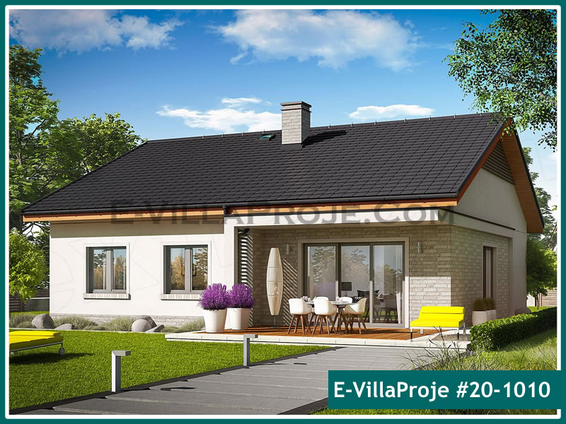 CPV-20-1010 • 143 m² 4+1 Tek Katlı Çelik Prefabrik Villa