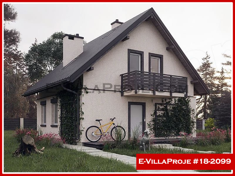 CPV-18-2099 • 145 m² 4+1 Dubleks Çelik Prefabrik Villa