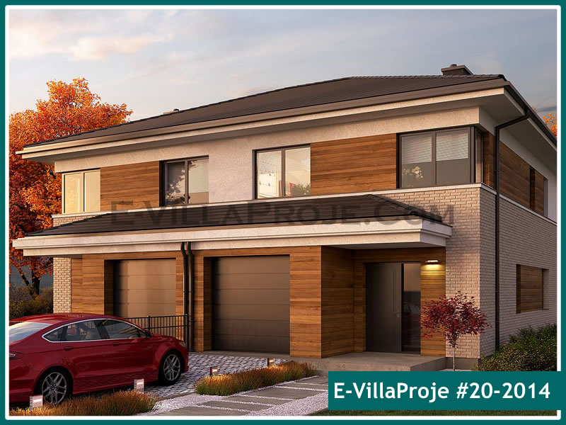 CPV-20-2014 • 145 m² 4+1 Dubleks Çelik Prefabrik Villa