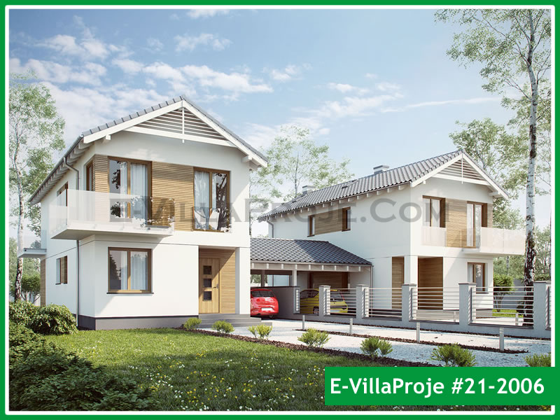 CPV-21-2006 • 145 m² 4+1 Dubleks Çelik Prefabrik Villa