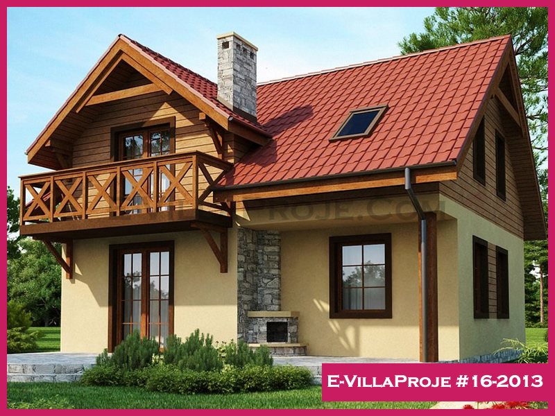 CPV-16-2013 • 146 m² 4+1 Dubleks Çelik Prefabrik Villa
