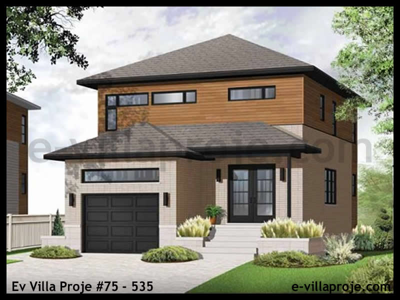 CPV-75-535 • 146 m² 4+1 Dubleks Çelik Prefabrik Villa