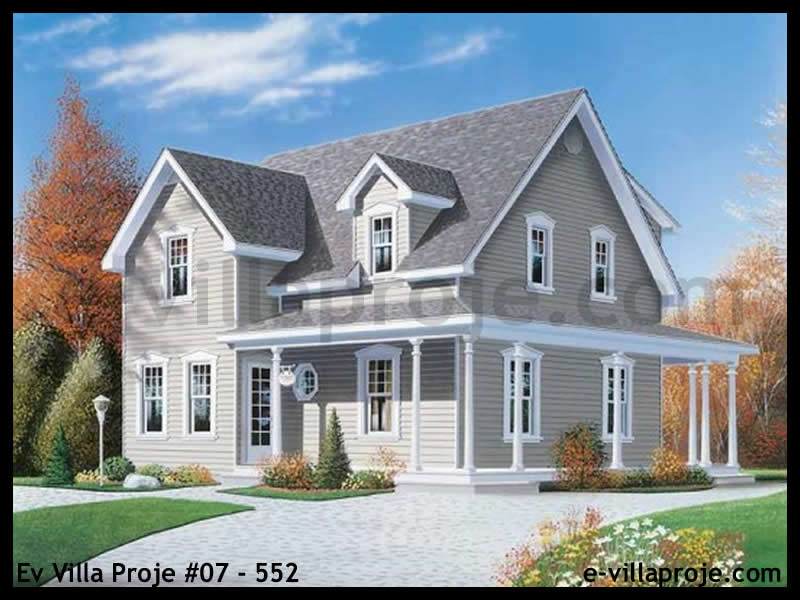 CPV-07-552 • 147 m² 4+1 Dubleks Çelik Prefabrik Villa