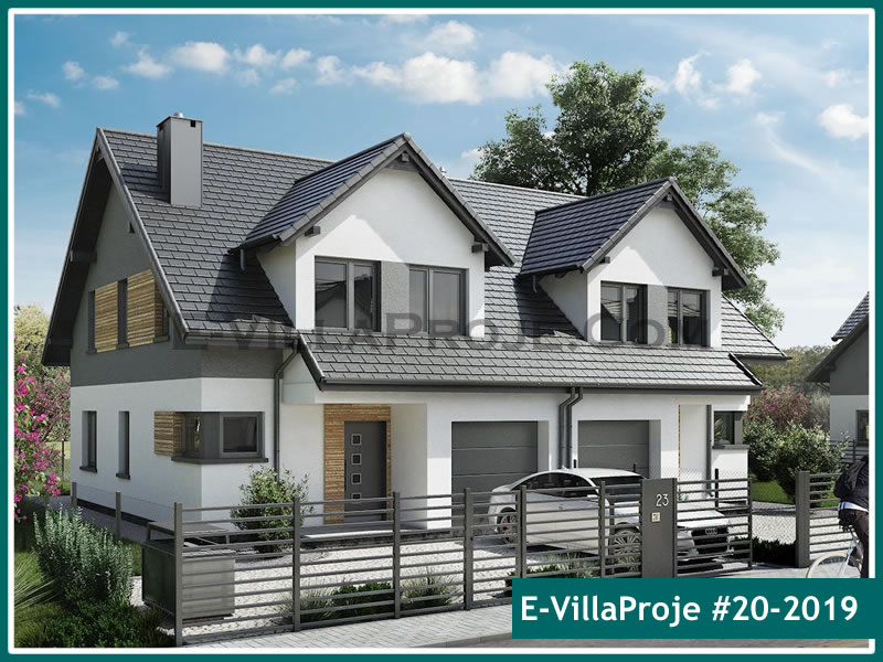 CPV-20-2019 • 148 m² 4+1 Dubleks Çelik Prefabrik Villa