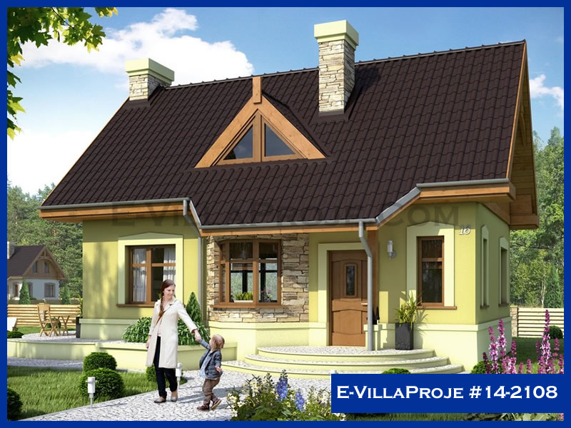 CPV-14-2108 • 149 m² 4+1 Dubleks Çelik Prefabrik Villa