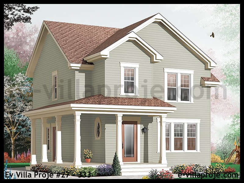 CPV-27-308 • 150 m² 4+1 Dubleks Çelik Prefabrik Villa