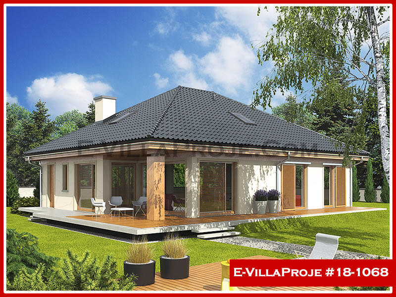 CPV-18-1068 • 150 m² 4+1 Tek Katlı Çelik Prefabrik Villa